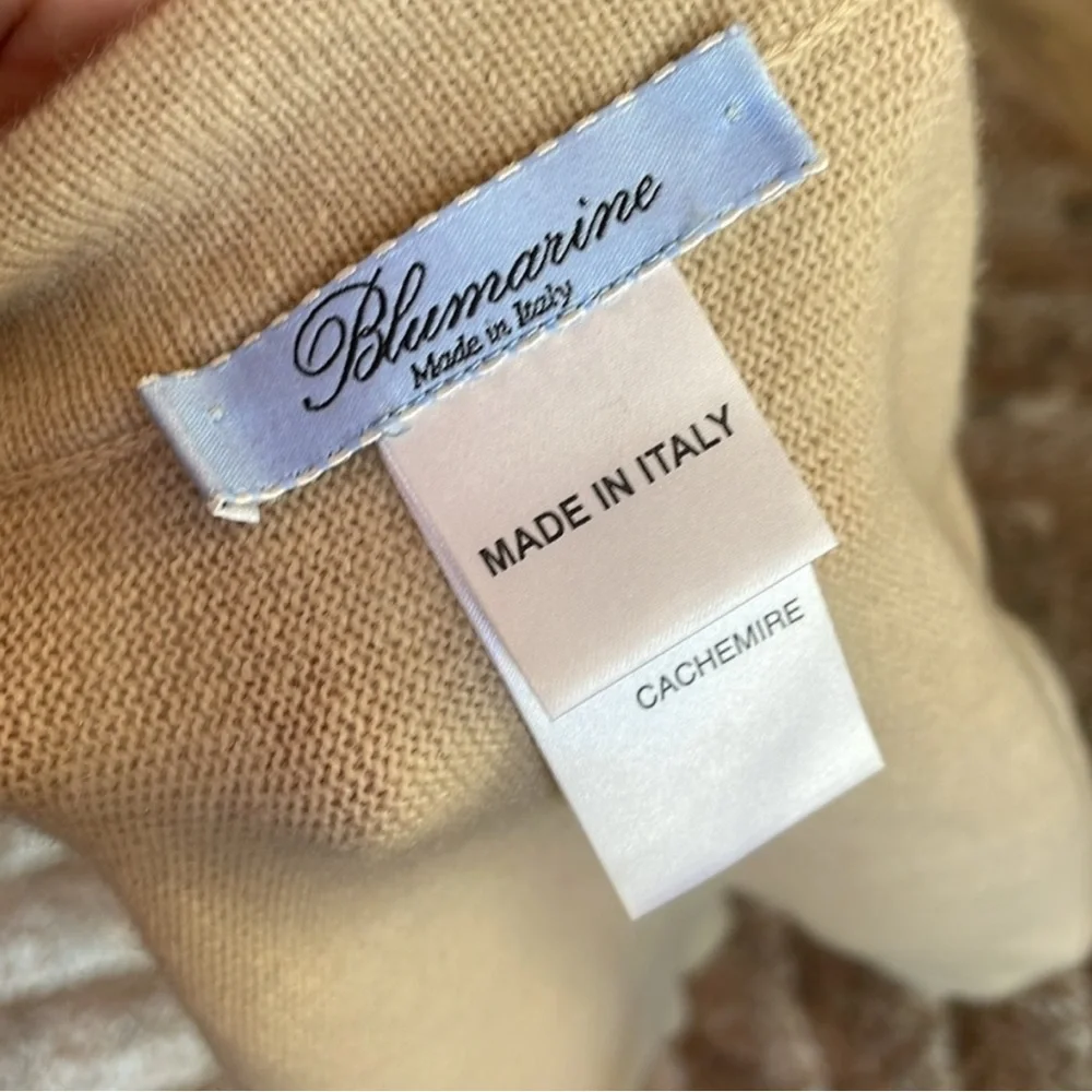 Cashmere shrug blue marine - Picture 3 of 3